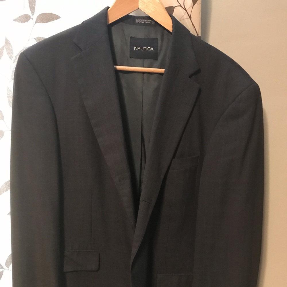 Nautica window pane sport coat